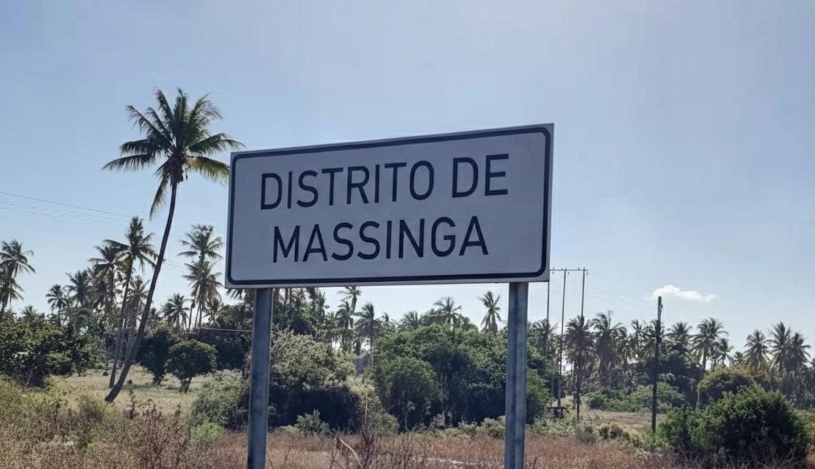 Massinga Map Encerradas temporariamente instituições públicas em Massinga devido à ...